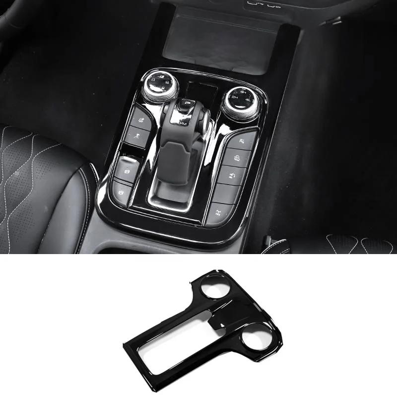 LHD For GWM WEY Tank 300 ABS Gearbox Gear Shift Panel Head Shift Knob Cover Handball Cover Trim Interior Accessories