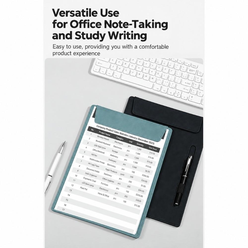 Non-slip a4 Letter Size Clip Magnetic Clip Writing Pad Folder Signature Pad Clipboard Office