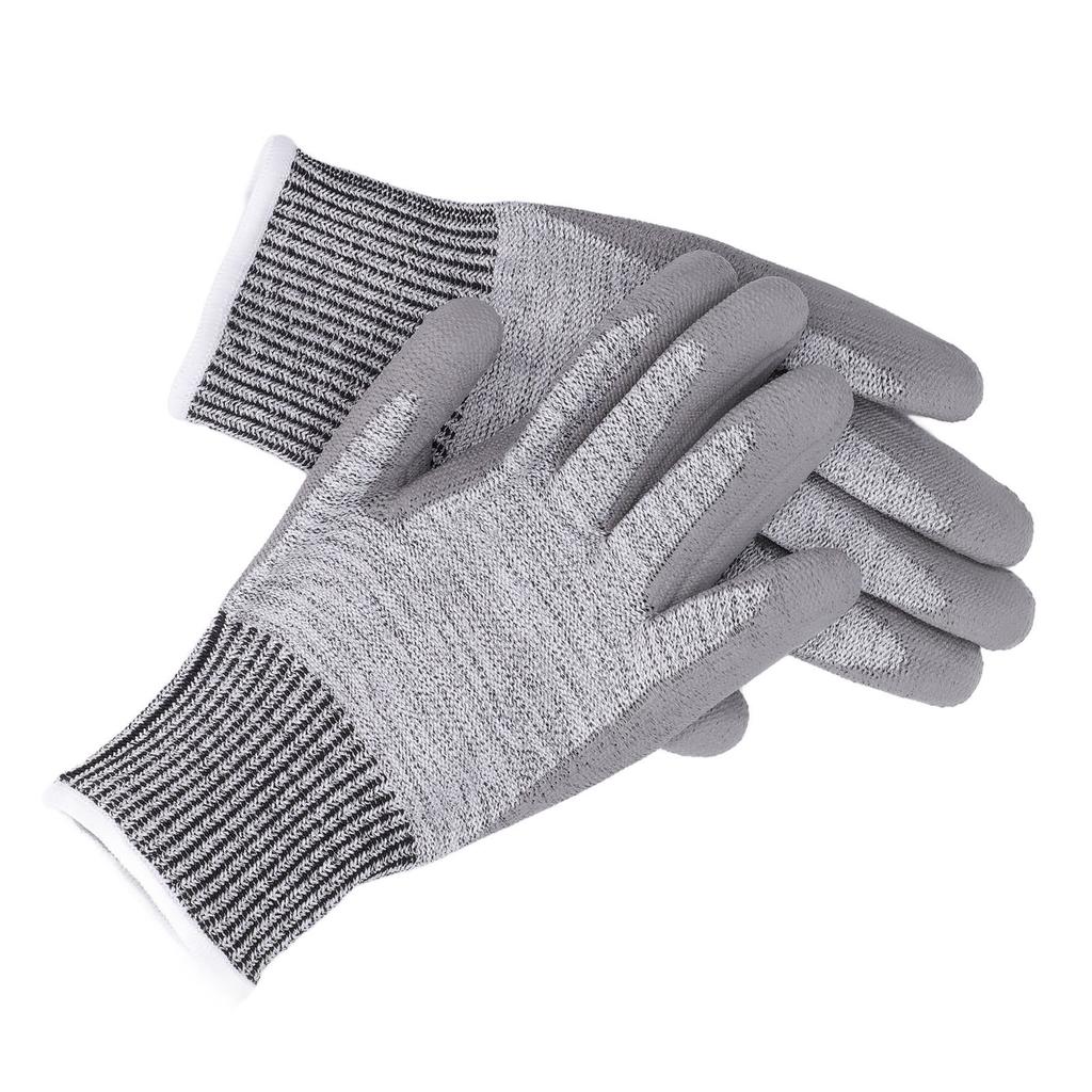 Рабочие перчатки Уровень F Устойчивые к порезам С ПУ покрытием Дышащие для технического обслуживания Садоводство L