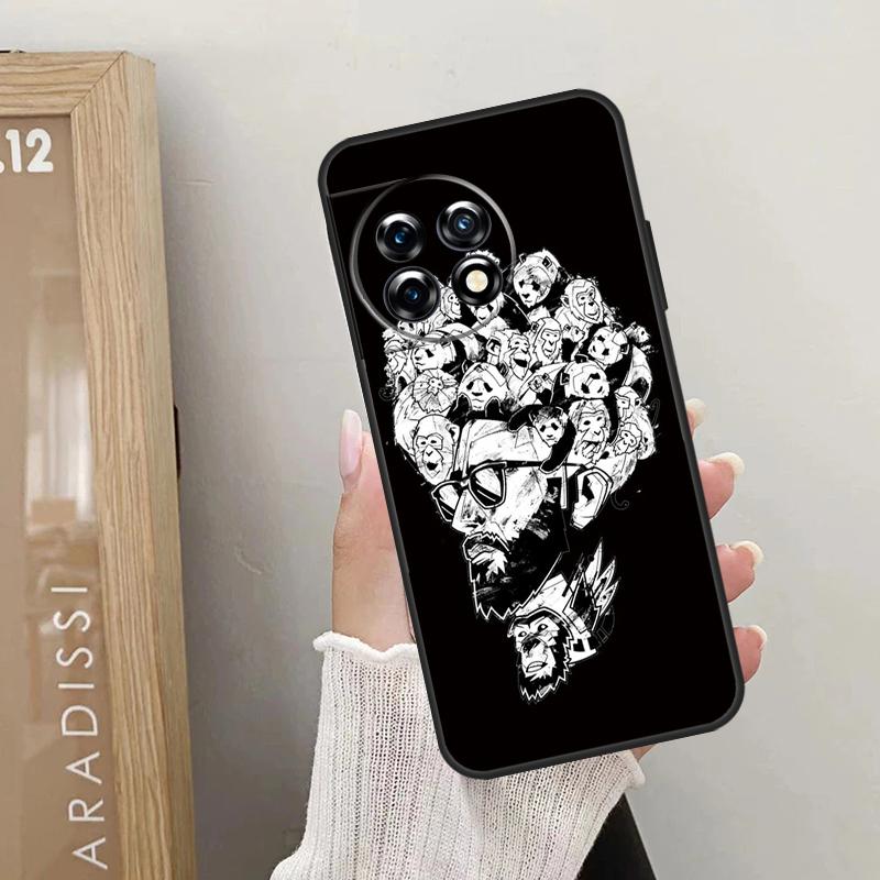 Miyagi & Andy Panda Case For OnePlus 10T 10R 12R 9R 8T 12 11 9 10 Pro Nord CE 2 3 Lite CE4 2T N10 N20 N30 Cover