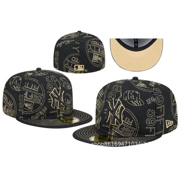 New Baseball Cap Embroidery Team Cap American League Basketball Cap Korean Chao Hip Hop Cartoon Flat Edge Cap