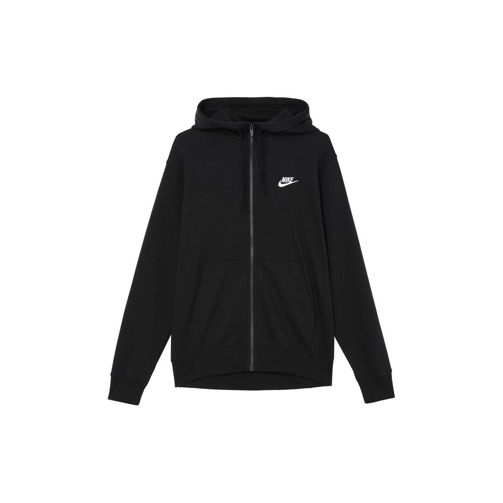 Nike Мужская флисовая куртка с капюшоном на молнии Sportswear Club Черный HV1064-010