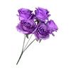 Silk Artificial Rose Flower 5 Heads Wedding Floral  for Wedding and Festival Decoration