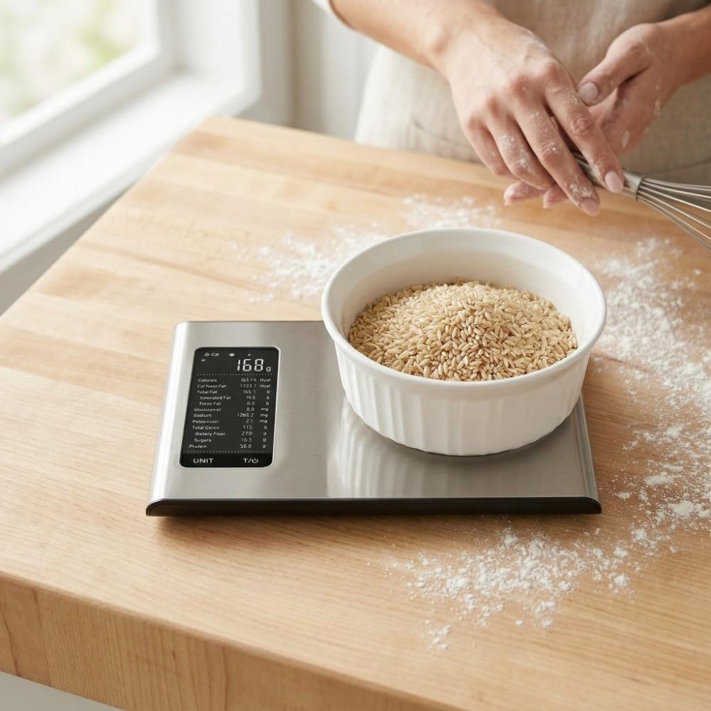 Nutritional Calculator Smart Digital Kitchen Scale Calorie Counter Scale  Health Monitoring