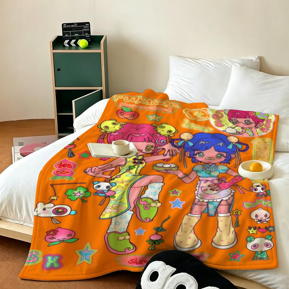 illustration M-Mail s-sunonebird Throw Soft Warm Flannel Fleece Throw Blanket for Sofa Bed Travel Home