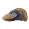 Adjustable Irregular Plaid Beret Headwear Casquette Ivy Cap Fashion Men Baseball Cap  Sports
