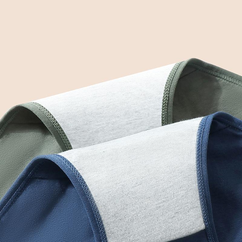 Трусы женские менструальные с высокой талией, расширяющиеся менструальные трусы, герметичное физиологическое нижнее белье из хлопка, большие размеры L-4XL, женские трусы