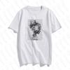 Women's T-Shirts 2023 Harajuku Feather Butterfly Top Female T-Shirt Modernist Sexy Lady Clothes O-Neck Casual Ladies Tops Shirts