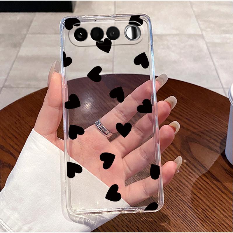 Чехол для Realme 16 5G RMX5171 Прозрачный Роскошный Милый Любовь Кролик Смешной Узор Мягкий Силикон TPU Задняя Крышка Для Realme16 2026 Корпус