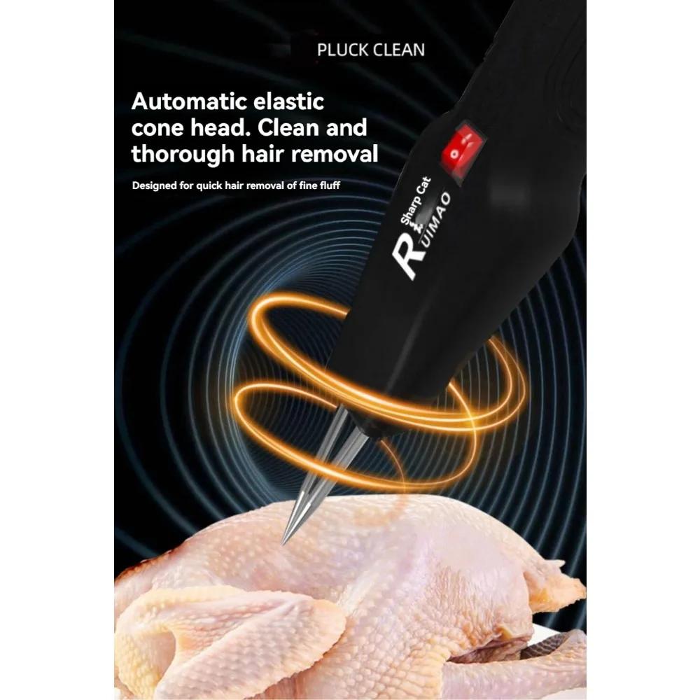 Electric Quick Plucker Chicken Hair Extractor Plug-in/Rechargeble Models Feather Removal Machine Automatic Epilator Dehairing