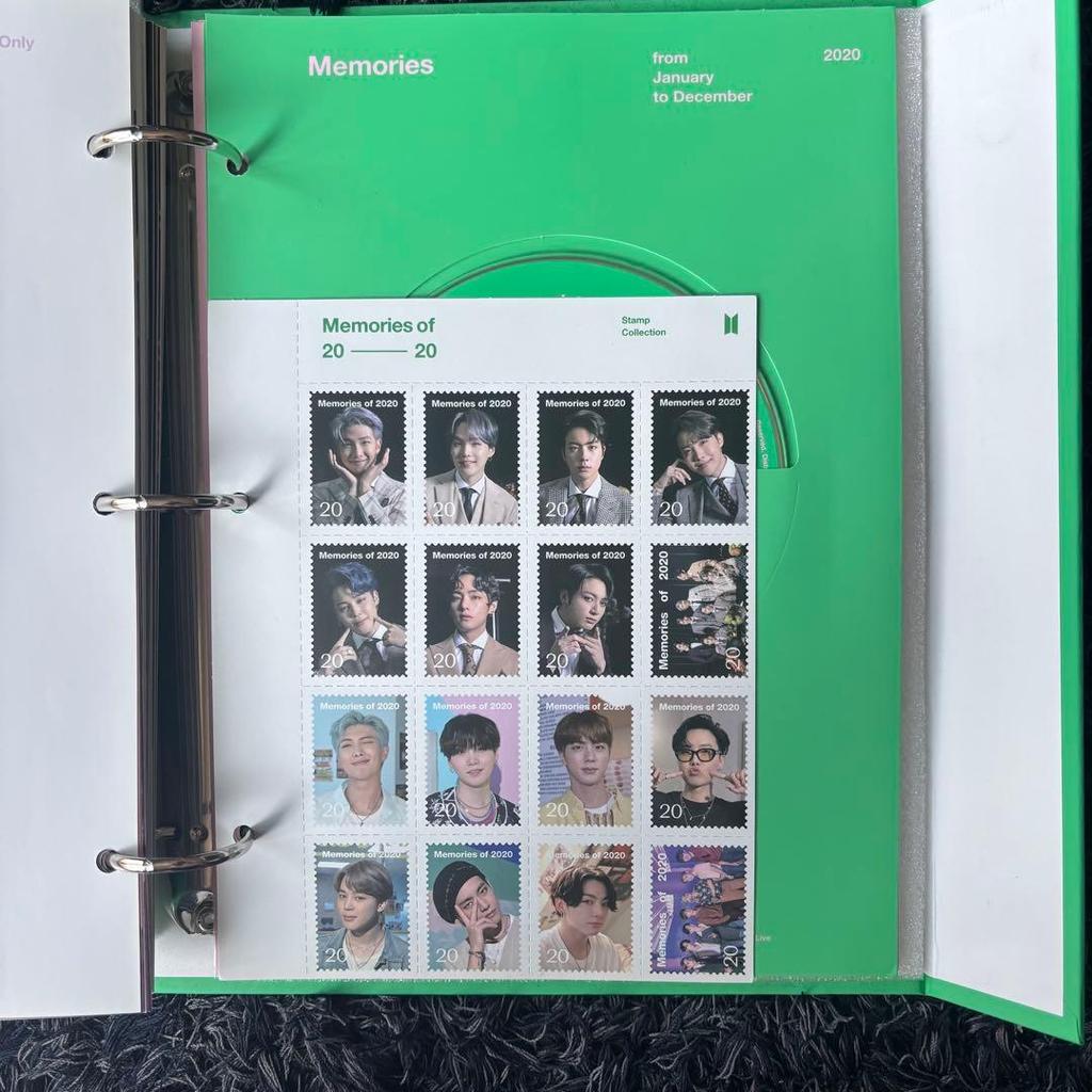 [Б/У] BTS Memories of 2020 DVD (В комплект не входит коллекционная карточка.)