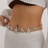 Starfish Pattern Waist Chain Beach Vacation Styles Body Chain Fashion Beachwear for Women and Beach Lover