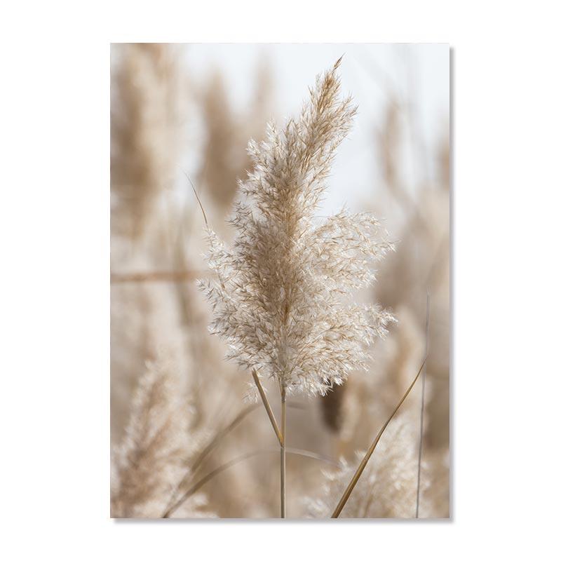 Coconut Lake Canvas Posters Landscape Art Painting Countryside Scenery Beige Wall Art Prints Nordic Pictures Living Room Decor