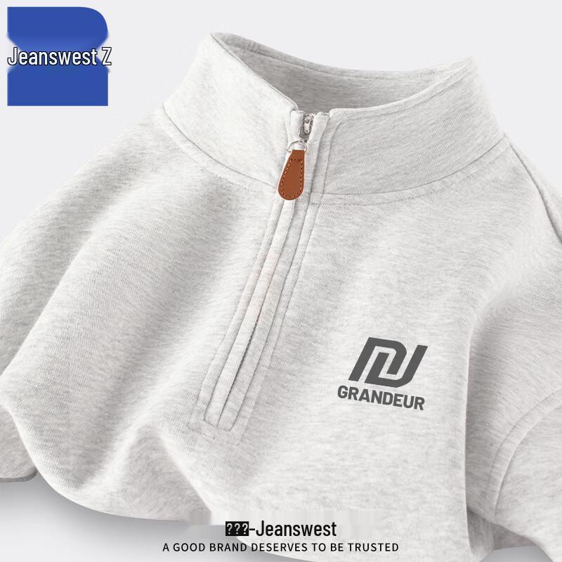 Мужская толстовка с молнией до середины и воротником-стойкой Jeanswest T1012