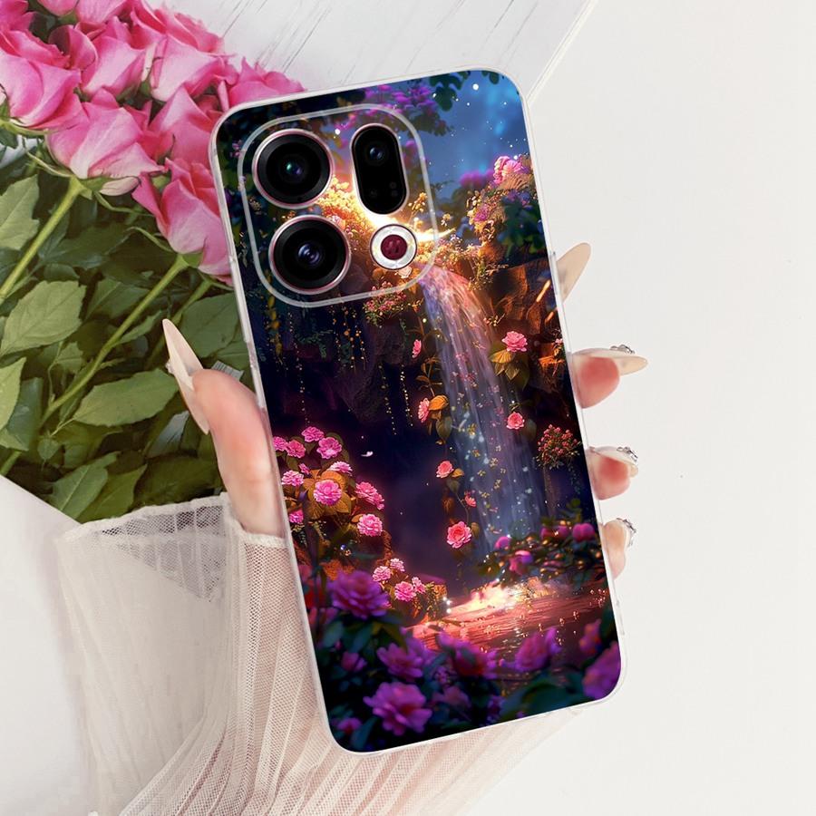 Чехол для OPPO Find X9 Pro 5G Силиконовый Чехол Животное Кот ТПУ Мягкая Задняя Крышка Для OPPO Find X9 Чехлы FindX9 CPH2797 PLJ110 ТПУ Чехол