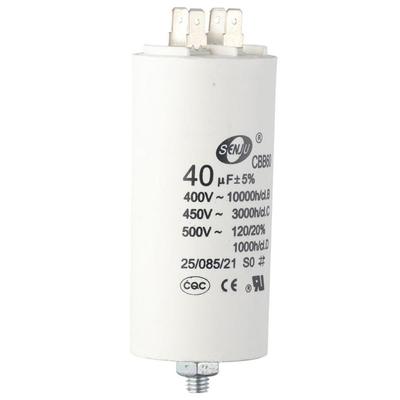40uF 450V AC CBB60 рабочий конденсатор 50/60Hz высококачественный воздушный компрессор водяной насос двигатель