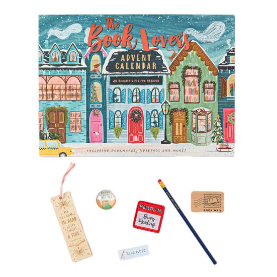 Рождественский адвент-календарь 2024 года, 25 книжных подарков, рождественский обратный отсчет, украшение для любителей книг, адвент-календарь, набор литературных сюрпризов