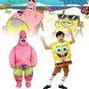 Spongebob Squarepants Adult Polyester Cosplay Suit For Halloween And Roleplay Special Characters Included