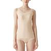 Gunze Bra Top Tank Top with Cup Innerwear Tuche TB2558P Pale Beige [Seamless] Women's