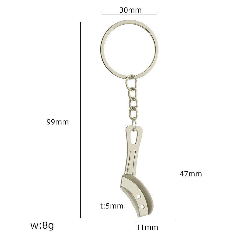 Креативный брелок для ключей с зубоврачебными инструментами: Имитаторы зубов, Зеркало для рта и Щипцы - Идеальный подарок стоматологу