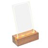 Vertical Picture Holder Photo Table 3 Inch Photo Frame Instant Film Camera Acrylic LED Light