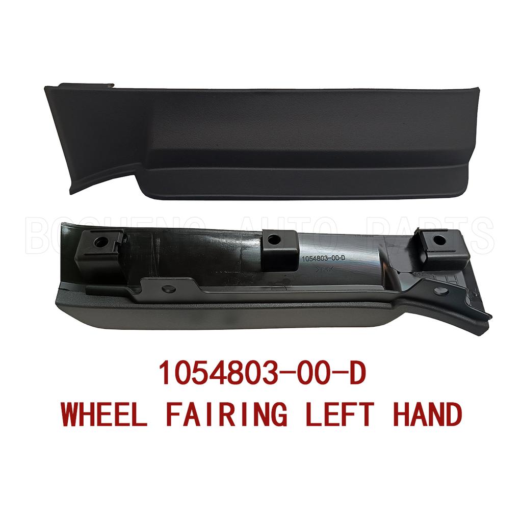 New For Tesla Model X 2015-2021 Front Bumper Fascia LH & RH Wheel Fairing OEM 1054803-00-D 1054804-00-D 1054803 1054804