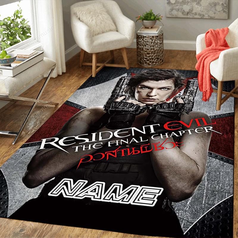 Custom 1Pc Resident Evil Afterlife Adventure Rug Office Carpet Indoor Outdoor Entrance Doormat Nonslip Soft And Comfortable Living Room D2915237