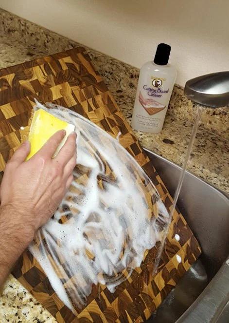 Howard Cutting Board Cleaner 355 - natural soap for effective cleaning and odor neutralization from wooden cutting boards