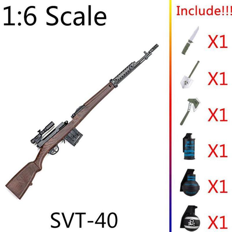 Модели оружия с принадлежностями
