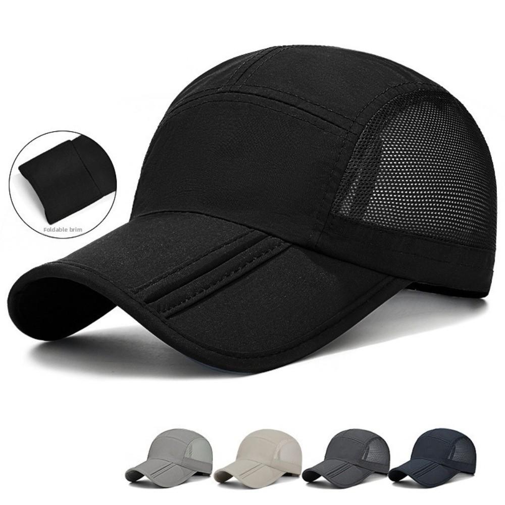 Quick Dry Outdoor Sun Hat Foldable Sports Caps Fashion Baseball Cap Running