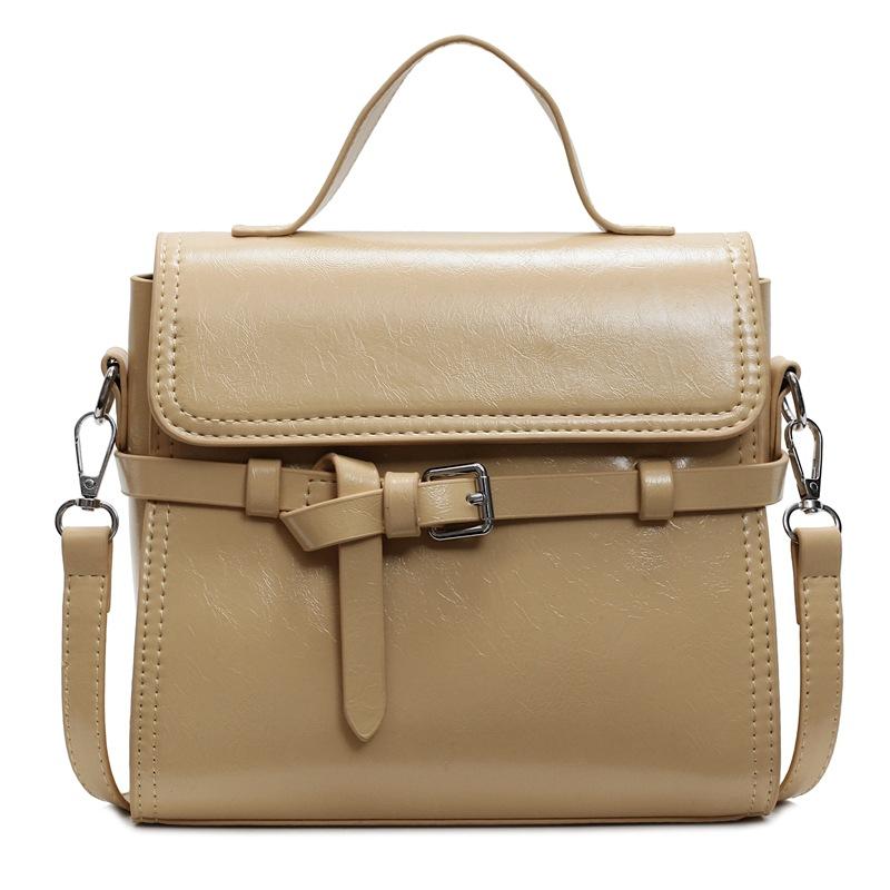 Retro Portable Foreign Style Bag for Women, Korean Version of Fashionable and Versatile Single Shoulder Crossbody, New Simple and Advanced Small