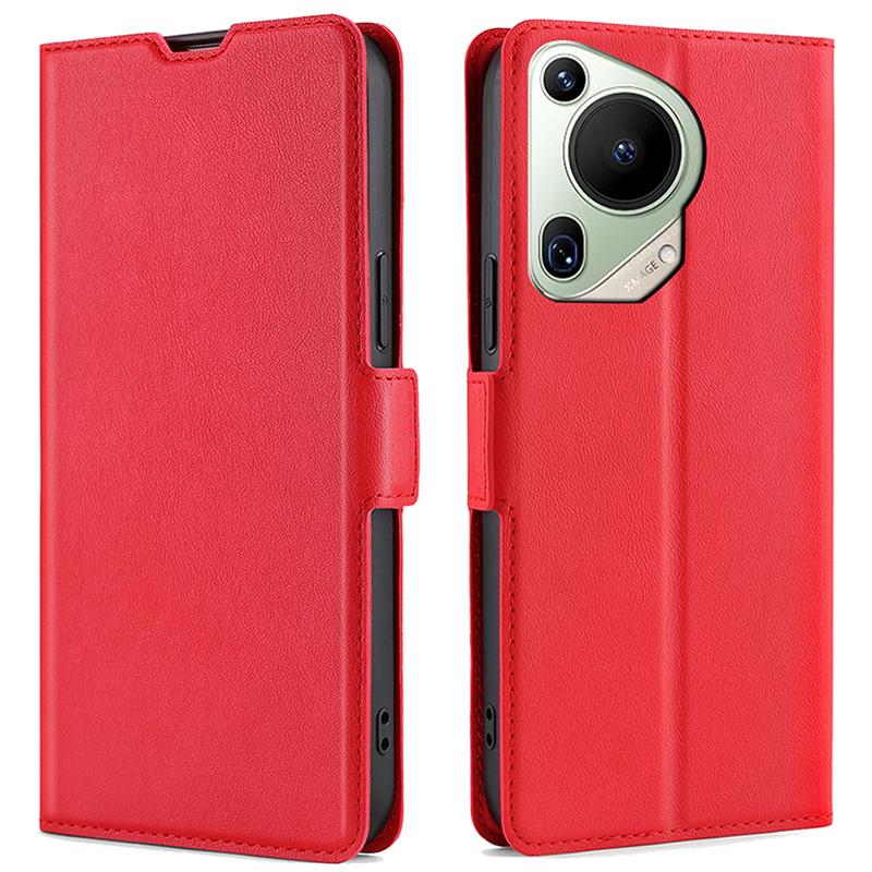For Huawei Pura 70 Ultra Cover Ultra Thin Leather Card Slots Magnetic Phone Case
