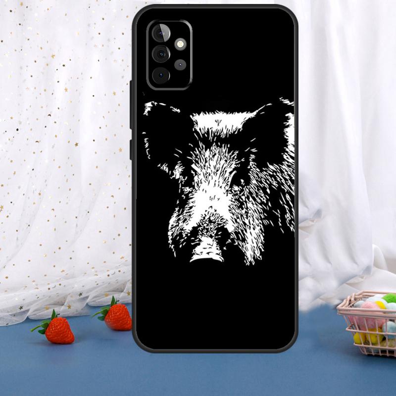 Милый кабан смешной Мультяшный Для Samsung Galaxy A55 A35 A05 A52 A32 A22 A54 A14 A16 A26 A36 A56 A06 A15 A53 A33 A13 Чехол