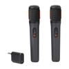 JBL PartyBox Wireless Mic Set of 2/2.4GHz Wireless Digital/Однонаправленный динамический микрофон/Эффективное расстояние до 30 м/Черный JBLPBWIRELESSMIC