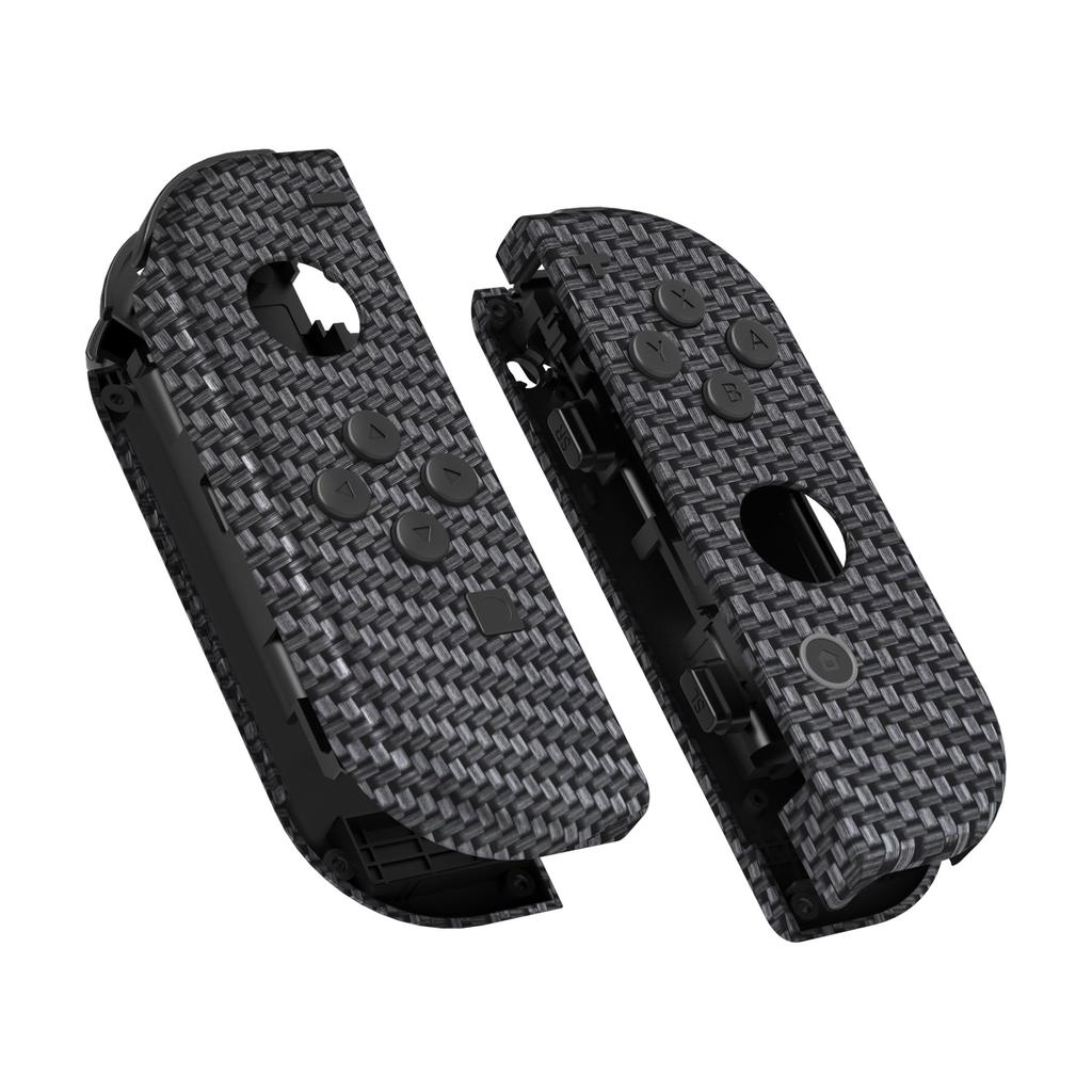 eXtremeRate DIY Replacement Case for Handheld Controller Housing Case for Switch and Switch OLED with Full Set of Replacement Shell for Switch Switch