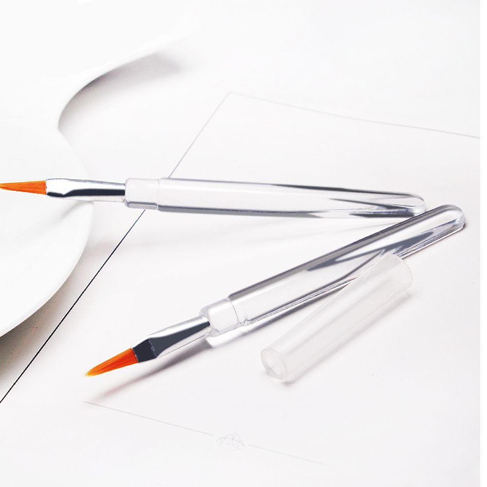 Hot sale Portable Crystal Handle Lipstick  Lip Brushes Applicator Flexible