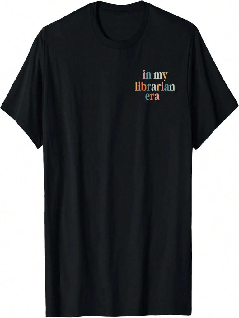 In My Librarian Era Retro Reading Book Lovers T-Shirt
