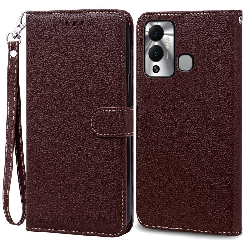 For Infinix Hot 12 Play Case Wallet Leather Flip Cover For Infinix Hot 12 Play NFC Case X6816C X6816 X6816D Cover Coque Fundas