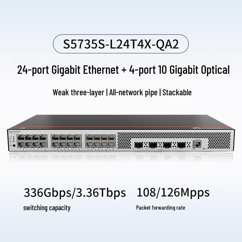 HUAWEI S5735S-L24T4X-QA2 Managed Ethernet Switch
