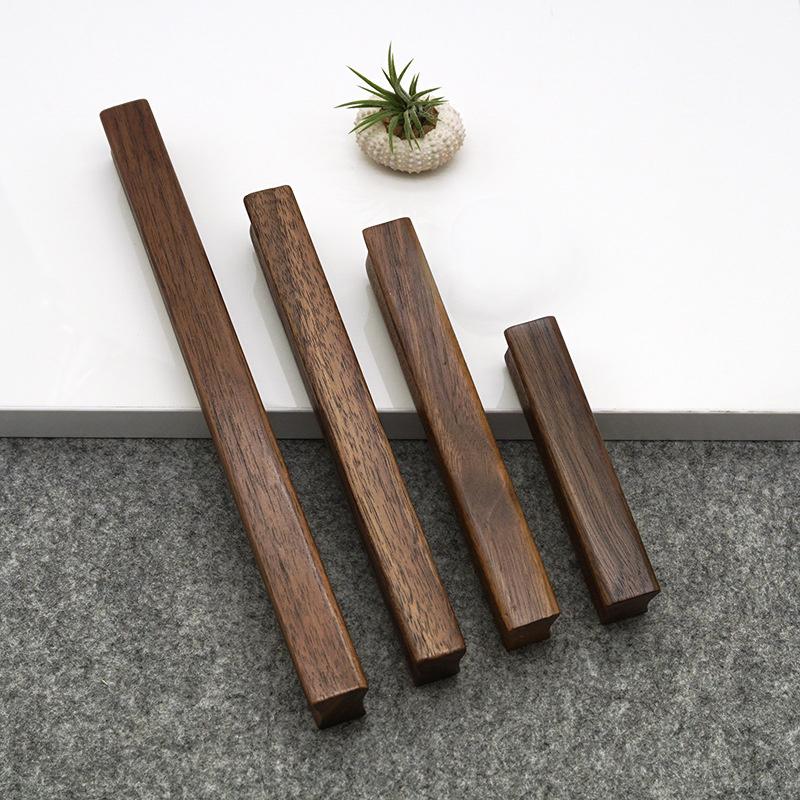 Wooden Door Knob Hot Drawer Handle Durable Cabinet Handles Elegant New Lightweight Cupboard Pull Handle