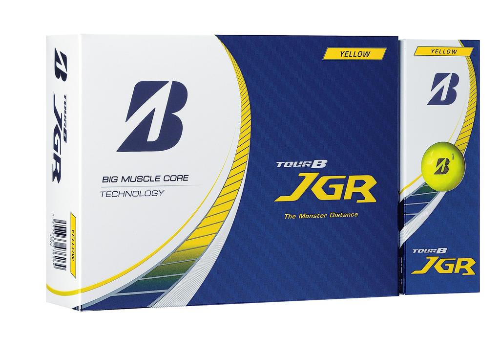 BRIDGESTONE Мяч для гольфа GOLF TOUR B JGR 2023 Модель Желтый 1 дюжина J3YX [12 предметов]
