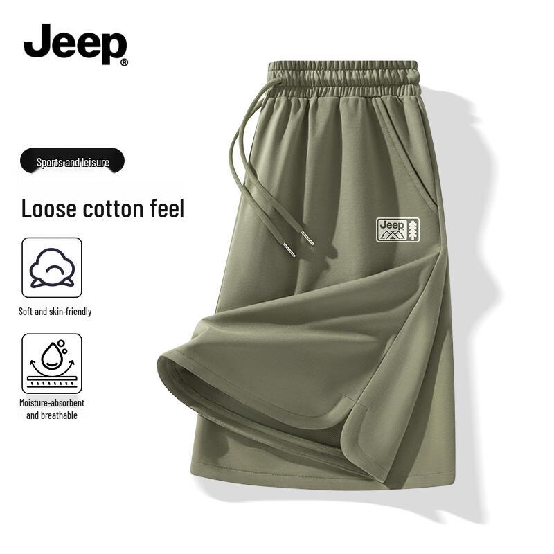 Jeep Мужские повседневные дышащие шорты из плотной ткани