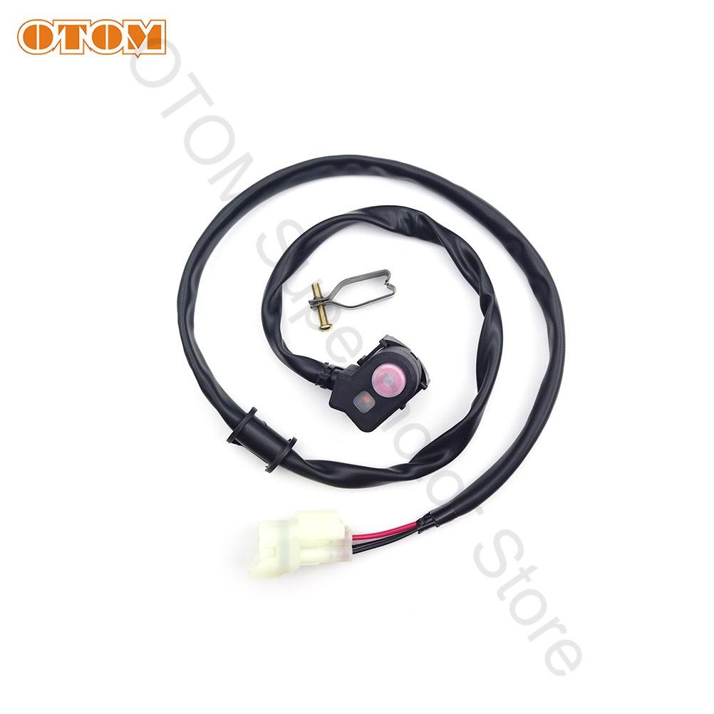 2009-2024 Motorcycle Kill Switch With Light Engine Stop Button Control Flameout ON/OFF For HONDA CRF250R CRF250F CRF450R CRF110F