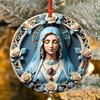 1/2 шт. Акриловое украшение «Благословенная Дева Мария» со шнурком для дома, офиса, помещения, Рождества