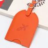 Durable Leather Luggage Tags with Boarding Pass Holders and Aircraft ID Card Sets for Travel Essentials