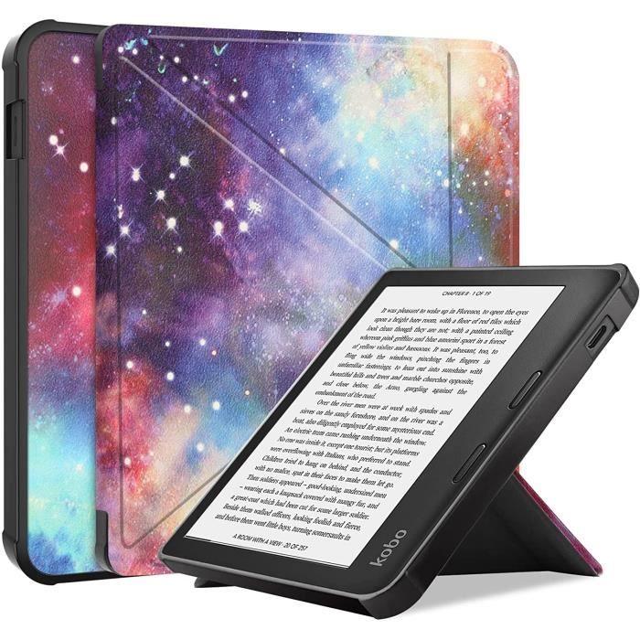 Etui pour KOBO Libre 2 avec Support Housse Coque pour Libre 2 Kobo - Univers galaxie