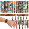 Italian Brainrot Party Favors Tung Tung Sahur Tralalo Slap Bracelets Kids Goodie Bag Fillers Birthday Decor Party Gifts Supplies