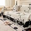 Luxury Chenille Sofa Cover Cloth Sofa Blanket Cover Full Cover Floral Universal Couch Towel Cover Dust Proof Sofa Cushion Cover