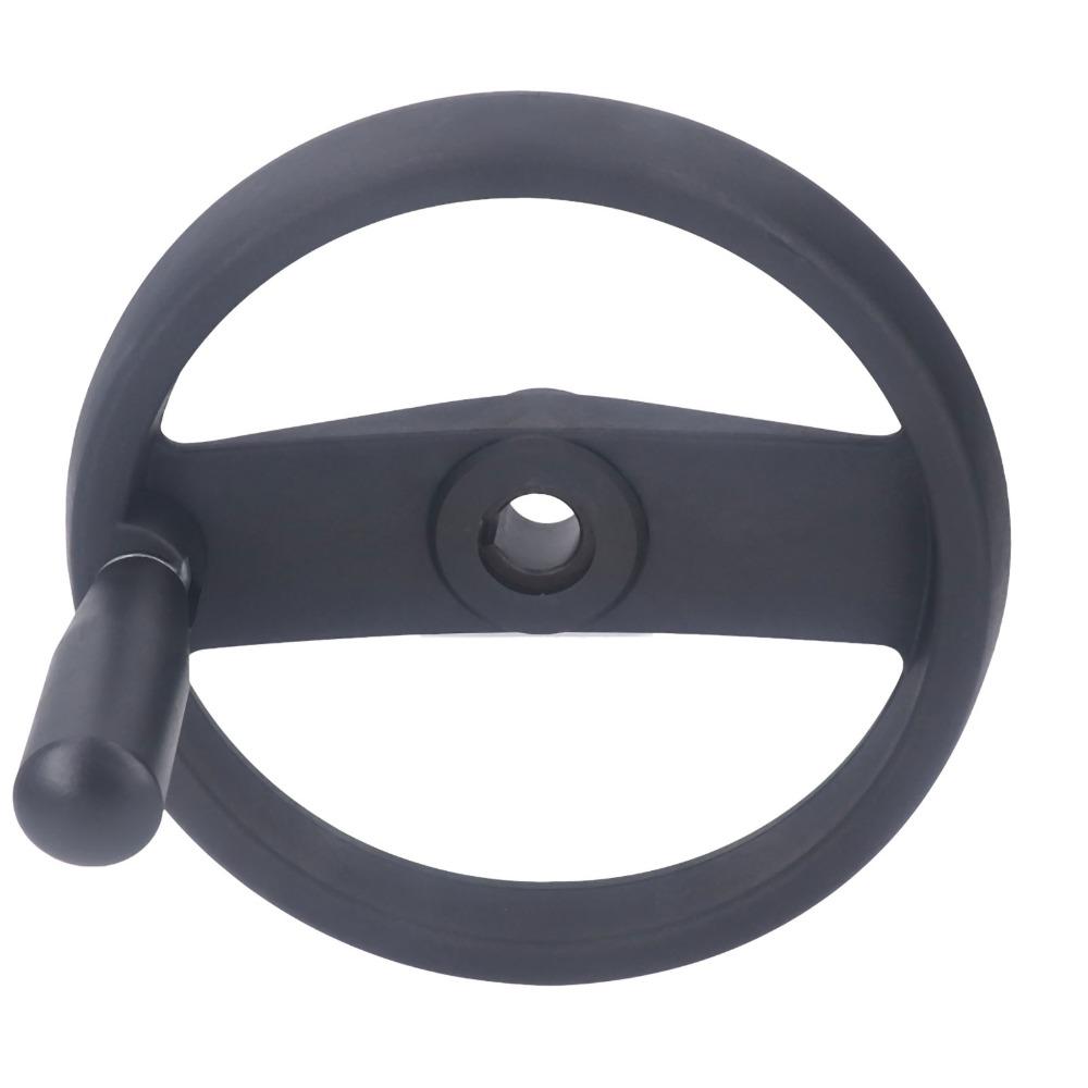 7.87inch Diameter Plastic Handwheel 200x18mm Revolving Handle Milling Machine