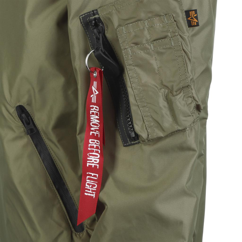 Зимняя куртка Alpha Industries MA-1 TT Hood Defense (126108) олива